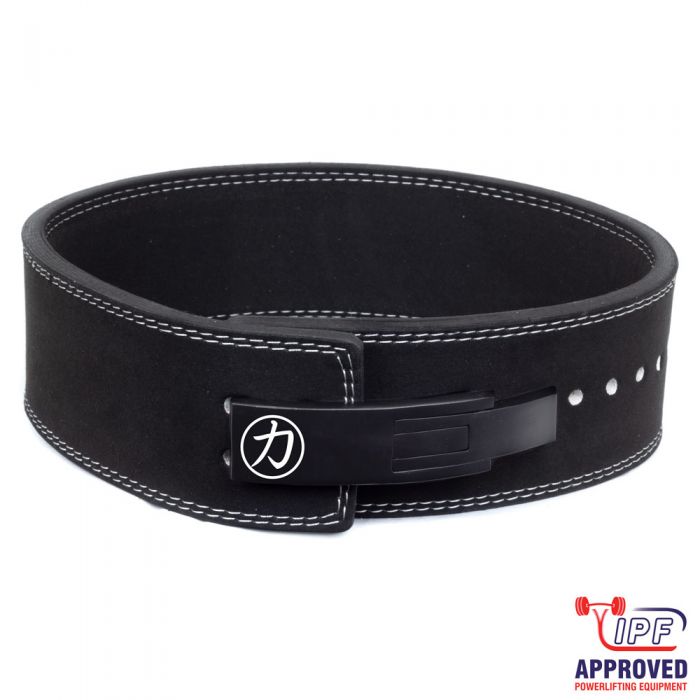 Wahlanders Powerlifting Belt, Black Leather, IPF Approved